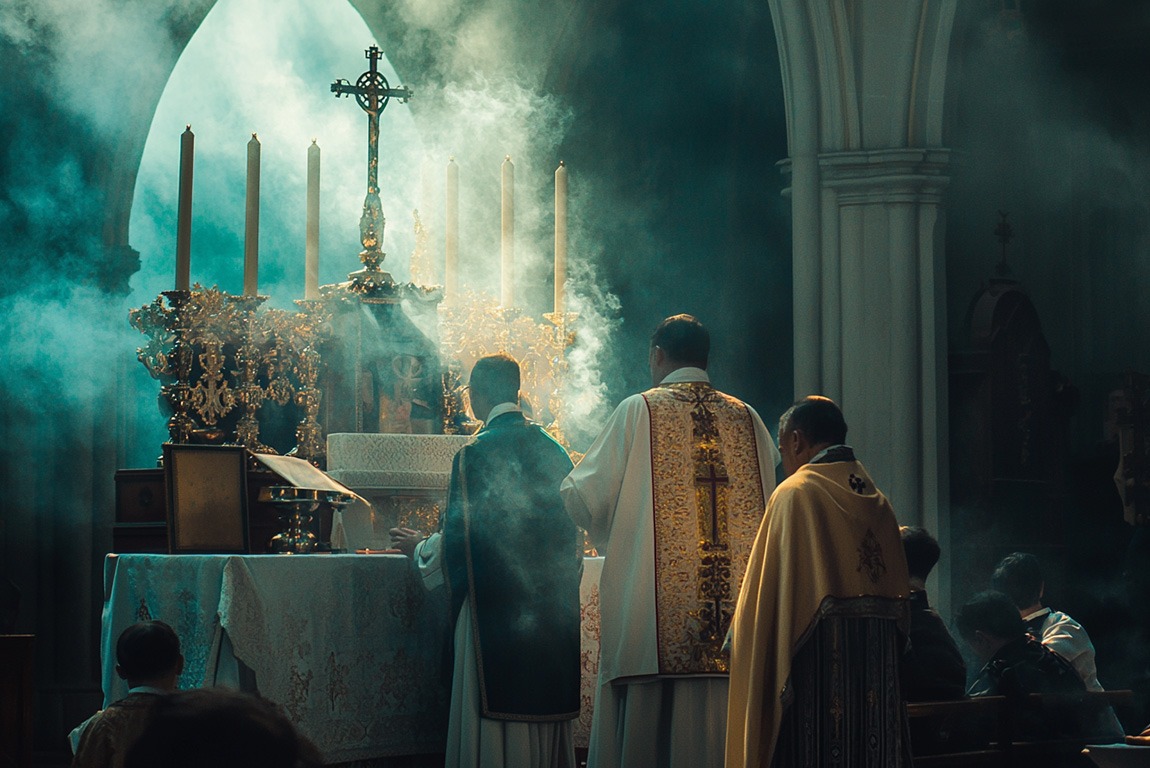 Sous la protection de Notre-Dame : Une messe pour la France et la paix